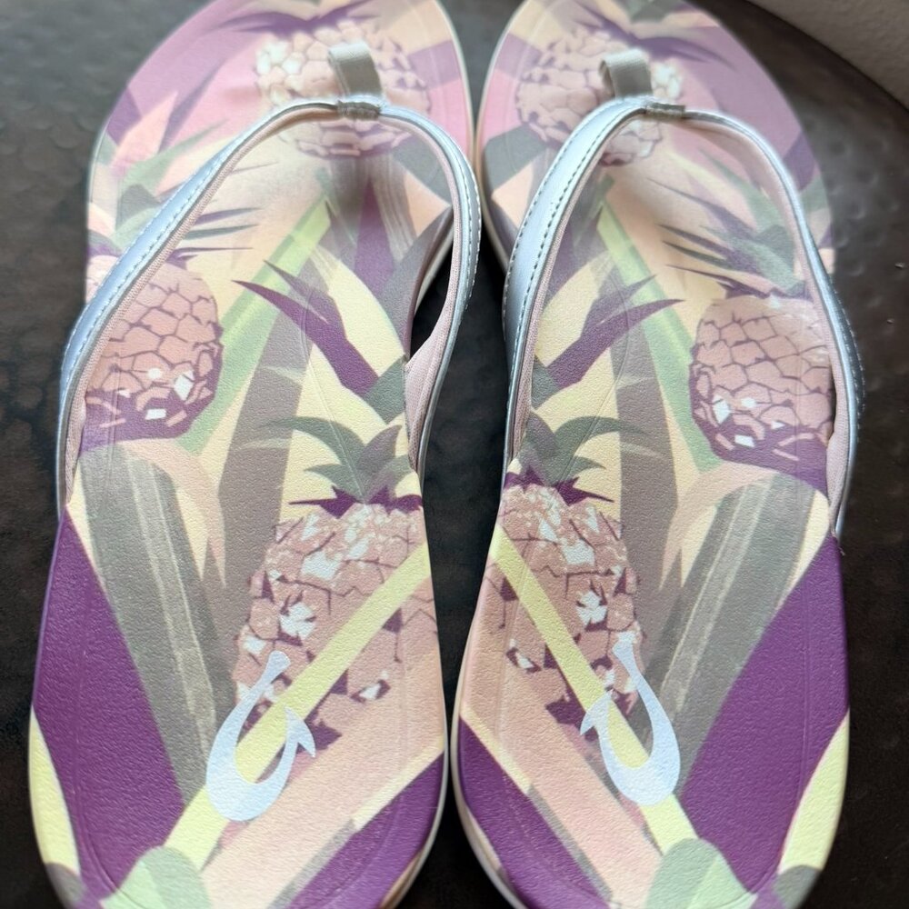 OluKai Ho‘opio Malua Women’s Beach Sandals – Size 9 - Picture 4 of 5